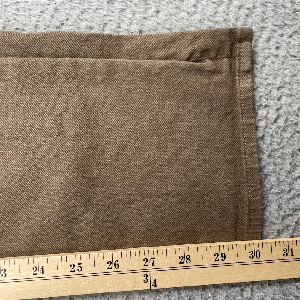 J. Crew Pants Mens 32x32 Brown 770 Straight Fit Stretch Cotton Twill Casual